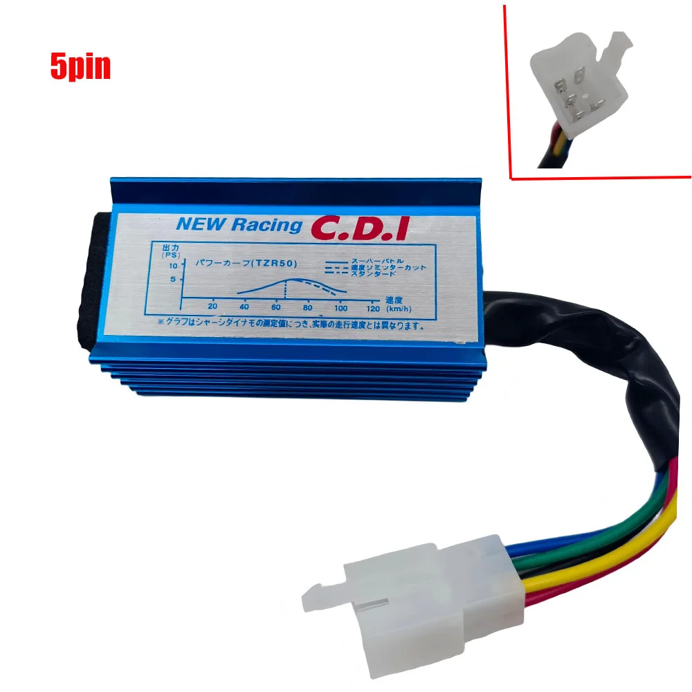NEW High Performance  5 Pin 6 Pin  Racing CDI AC Box for GY6 XR50 70 90 CG125 140CC 150cc 200cc Enginen Pit Bike Scooter ATV