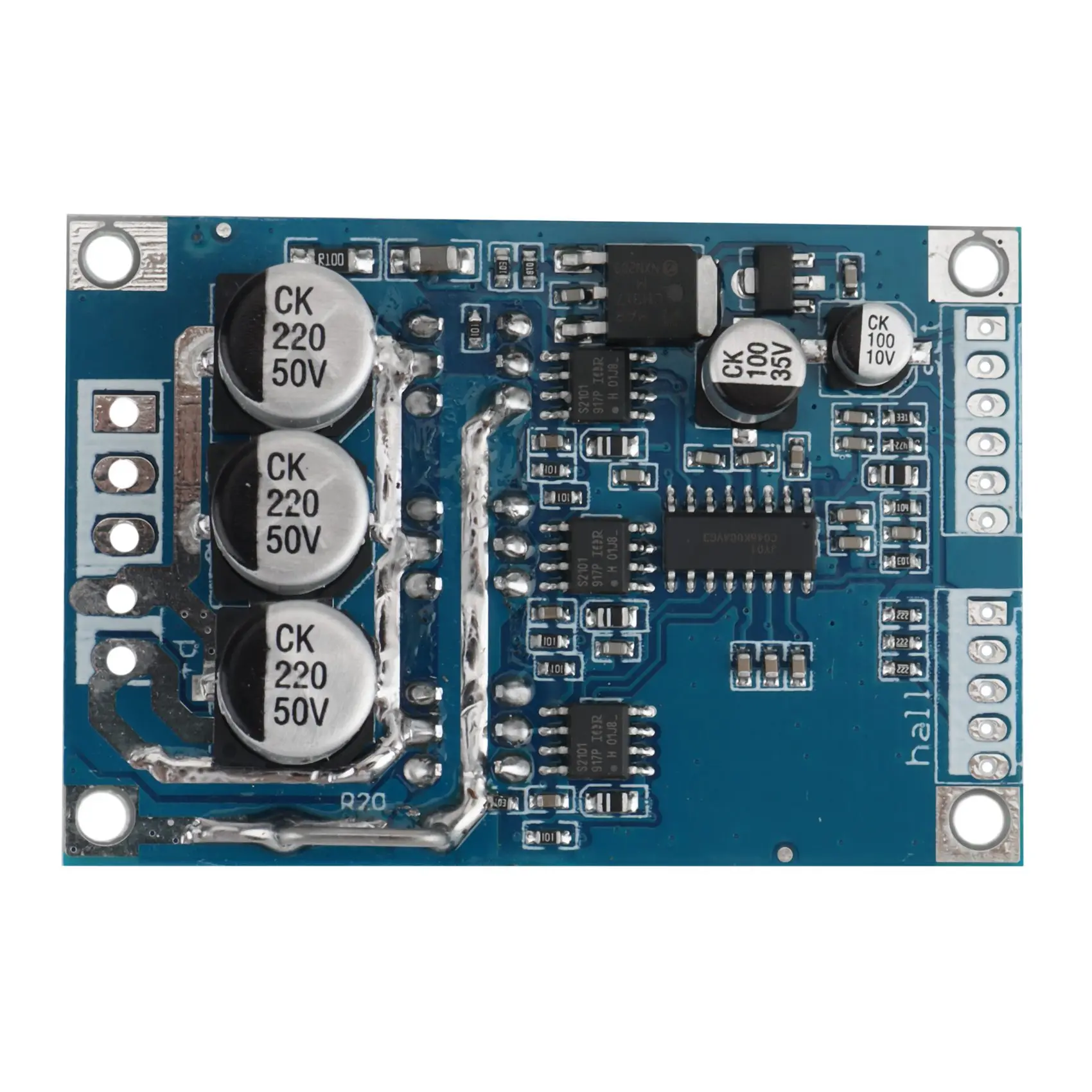 Controlador de Motor sin escobillas, placa de Control de controlador de coche BLDC equilibrado automotriz, DC 12V-36V 500W PWM DC con Motor Hall