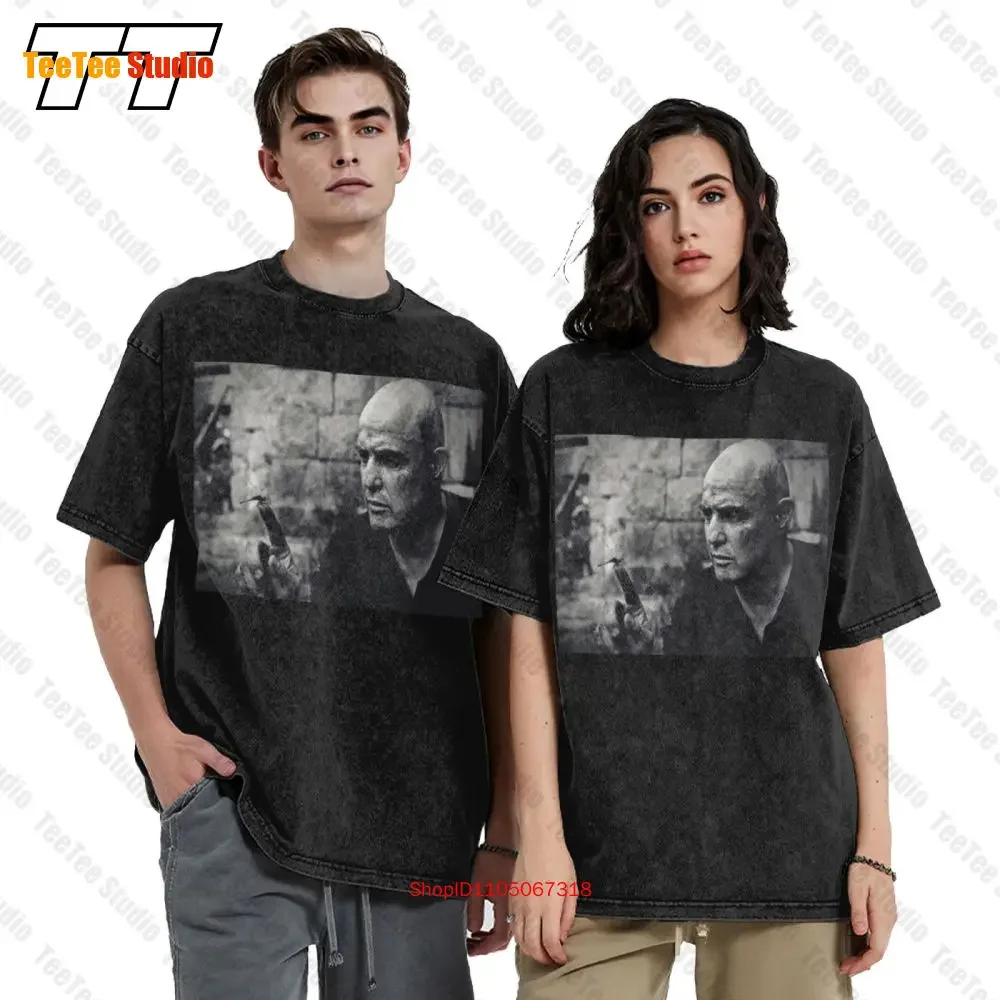 Marlon Brando Apocalypse Now Colonel Walter E. Kurtz Vintage Oversized T-Shirt HEKX
