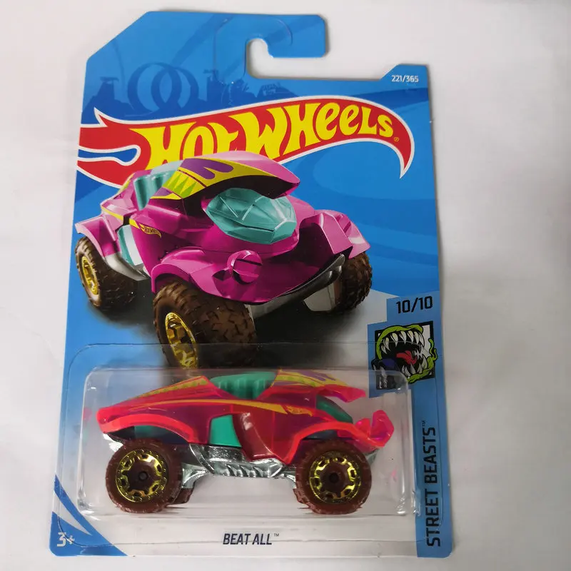 

2018-221 HOT WHEELS 1:64 BEAT ALL diecast car model gifts