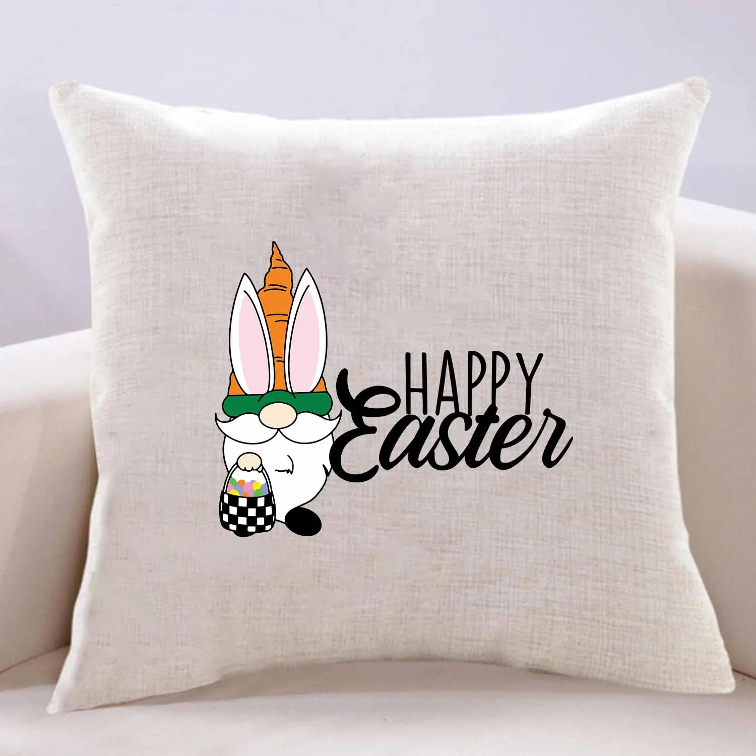 Iron-on Decal Playful Cartoon Easter Stickers suitable for cloth Gift Washable Prints Easy to Use DIY Decoration