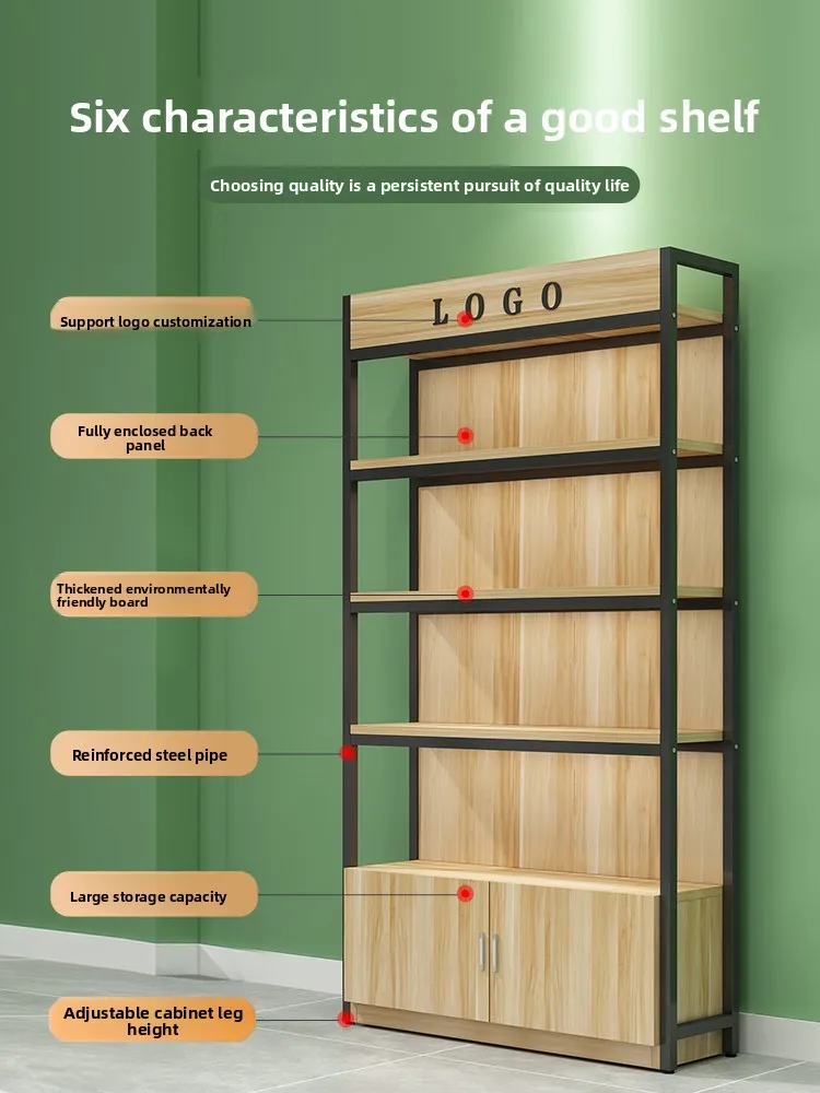 Snack Shelves, Supermarket Convenience Store Display Cabinets, Stationery Display Cosmetics, Product Samples
