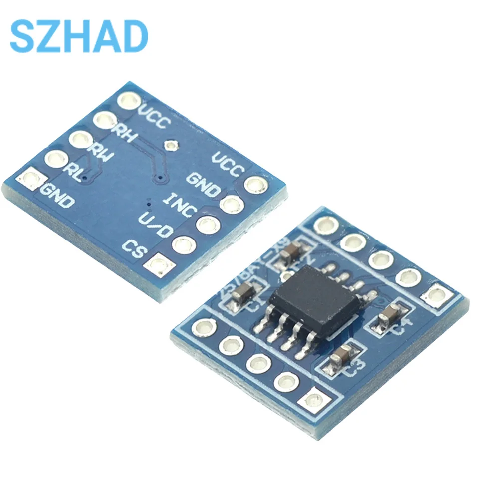 X9C104 Digital Potentiometer Module Adjusts Bridge To Balance 100-order Digital Potentiometer Circuit