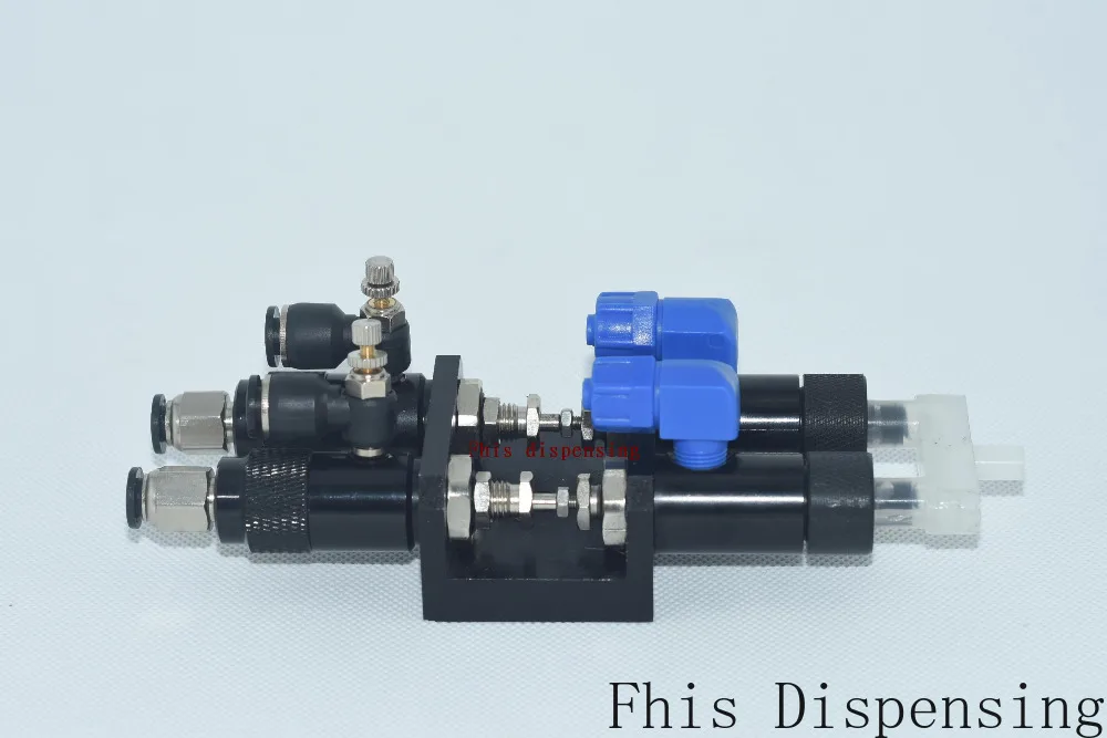 Mixing Tube Connected MA Series FHIS-1919AB2 Two-Cylinder Adjustable Suction Fluid Dispensing Valve