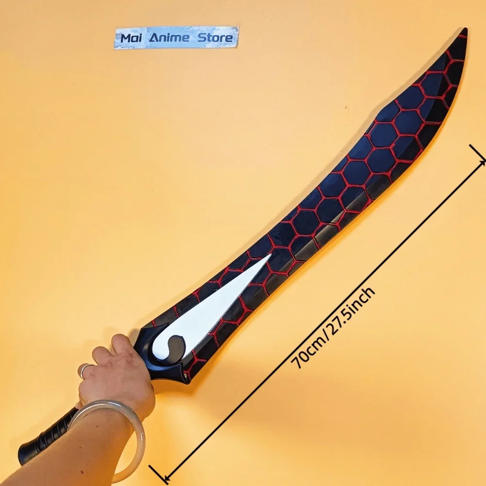29in PU Fate Stay Night Katana Samurai Originele Sabel Anime Damascus Zwaard Cosplay Prop Ninja Mes Echte Katana Unsharp Speelgoed Gift