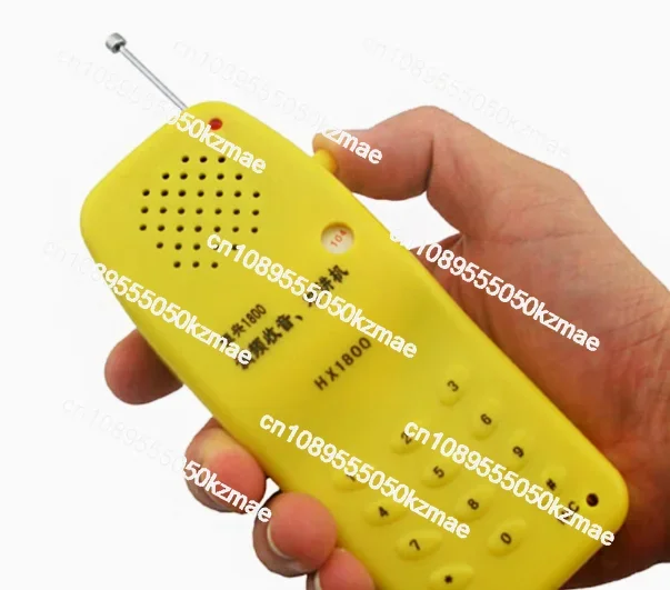 WK-56-63 FM Radio and Intercom Dual-Use Kit, DIY Electronic Soldering Assembly Project with Spare Parts, Educational