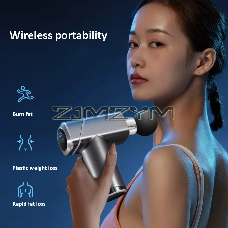 Mini Pocket Massage Gun, Massageador Muscular Profundo, Alívio Da Vibração, Dor Relaxar, Fitness Therapy, Relaxamento Corporal