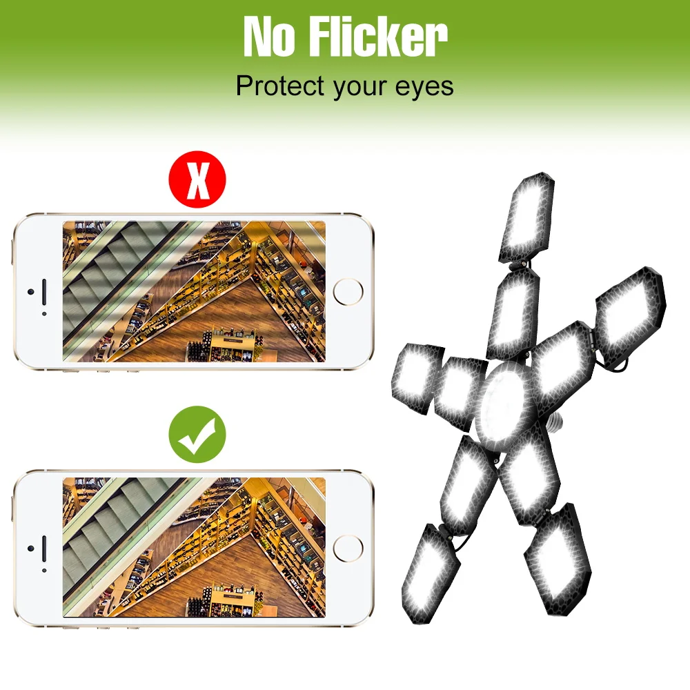 400 واط LED مصباح المرآب E27 ورشة عمل مصباح 100-277 فولت سطوع عالية مستودع ضوء السقف الطابق السفلي مصنع وقوف السيارات الإضاءة