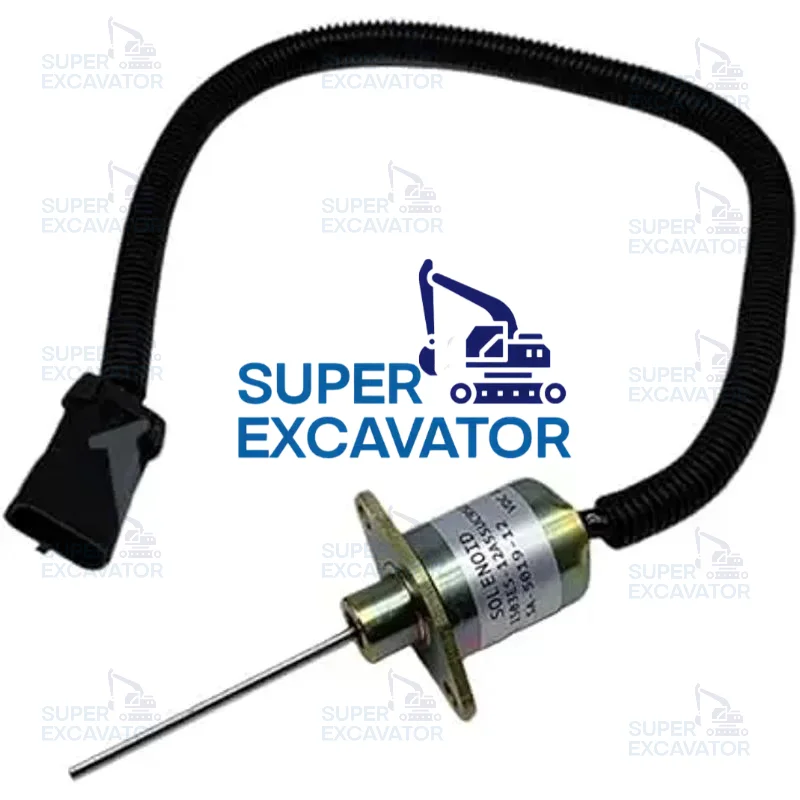 

Engine Parts Fuel Shutoff Solenoid 12V SA-5019-12 1503ES-12A5SUC9SCC28 Stop Solenoid Excavator Parts