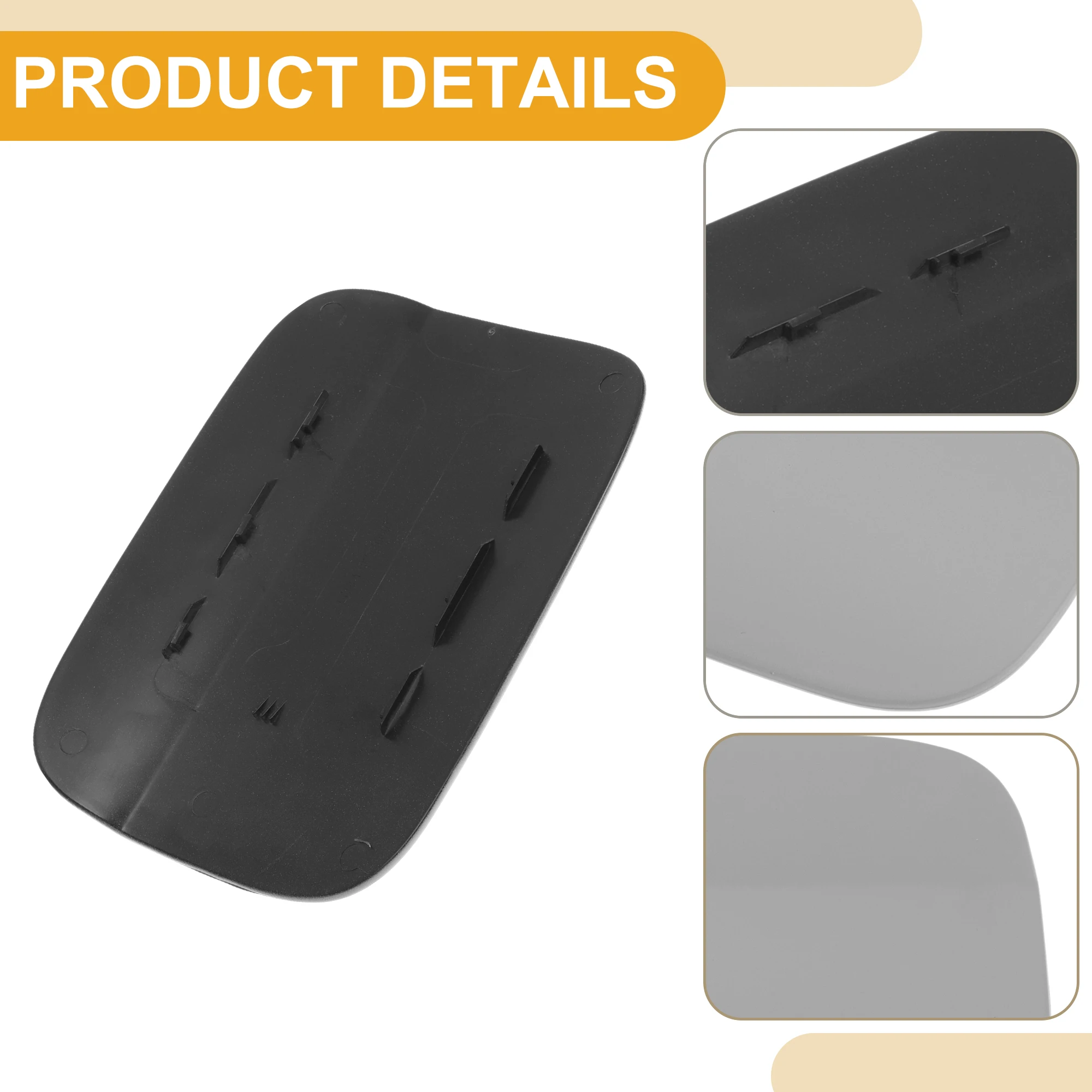 UXCELL Fuel Tank Door Cap for Audi A4 2009-2016 Clip Type No.8K0809999D Primer ABS