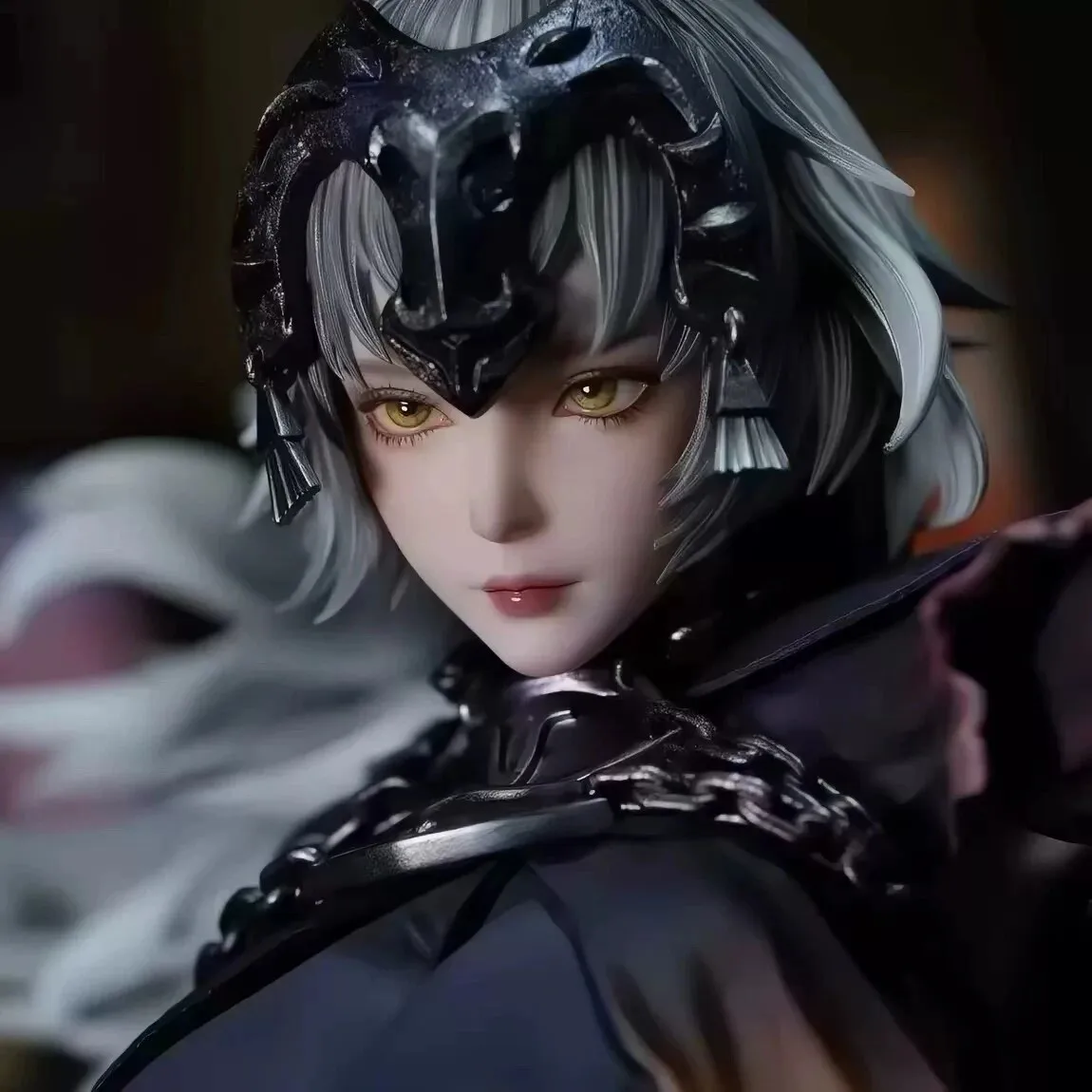 Figura de Anime Raven X Lost Jeanne Darc Alter Ruler Fgo Fate Grand Order, Estatua Coleccionable con Efecto de Batalla para Coleccionistas Adultos