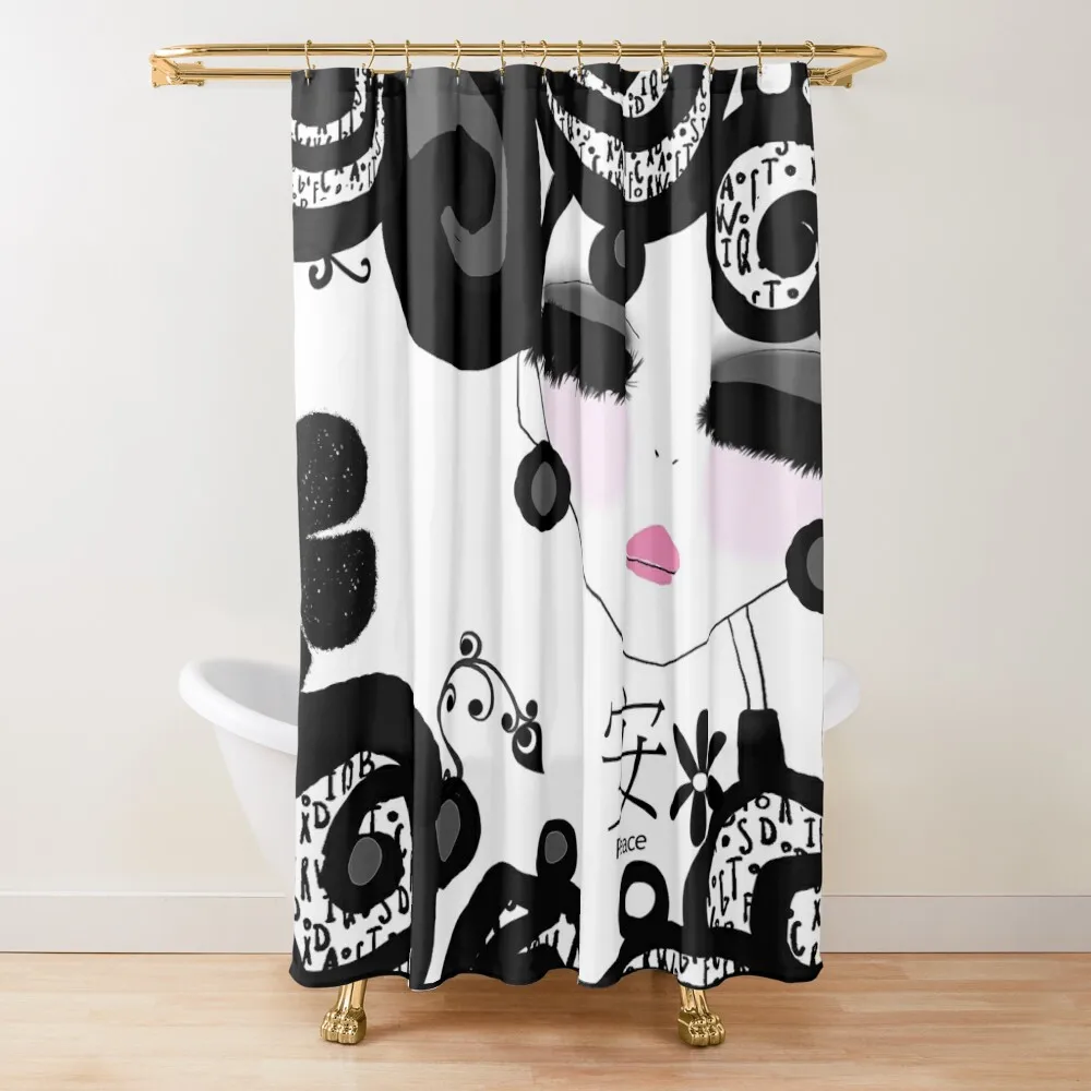 

Peace within you Shower Curtain Luxury Bathroom For Bathroom Shower For Bathroom Shower Sets For Curtain