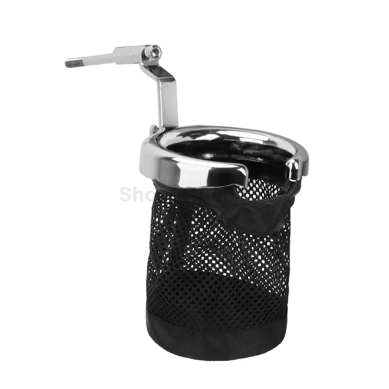 Motorcycle Rear Water Holder Chrome Passenger Drink Bottle Cup For Honda Goldwing 1800 GL1800 2001-2015 F6B 2013-2015