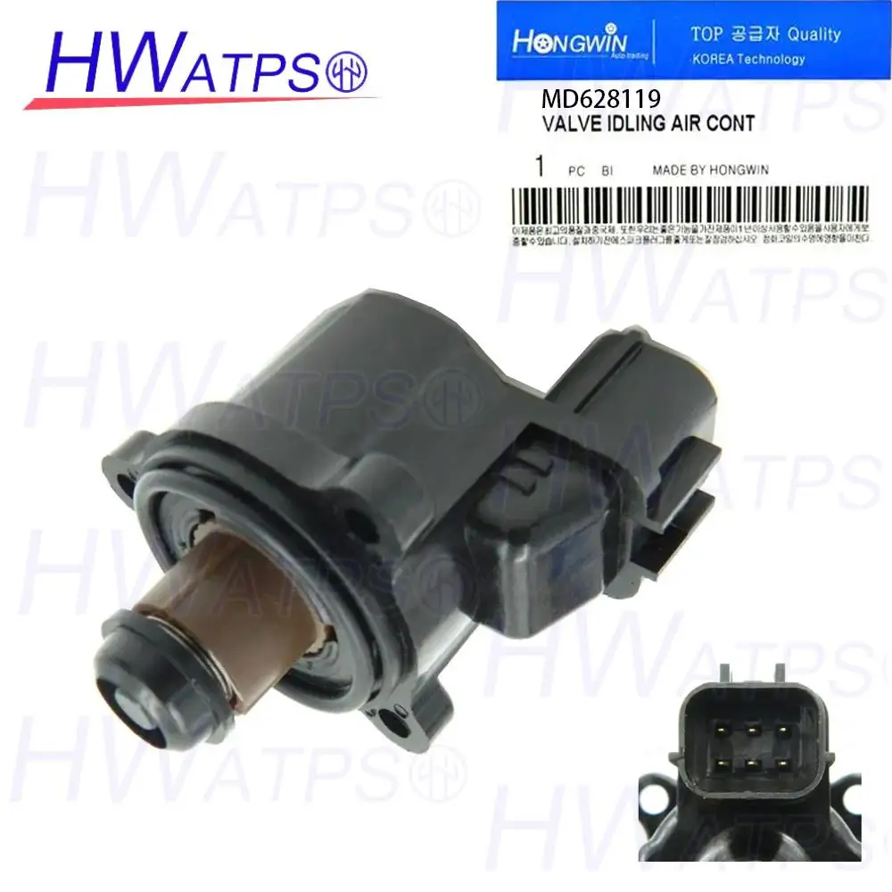 

MD628119 Клапан регулирования воздуха холостого хода для Mitsubishi Outlander Galant Lancer Eclipse Chrysler Sebring Dodge Stratus 2.0L 2.4L