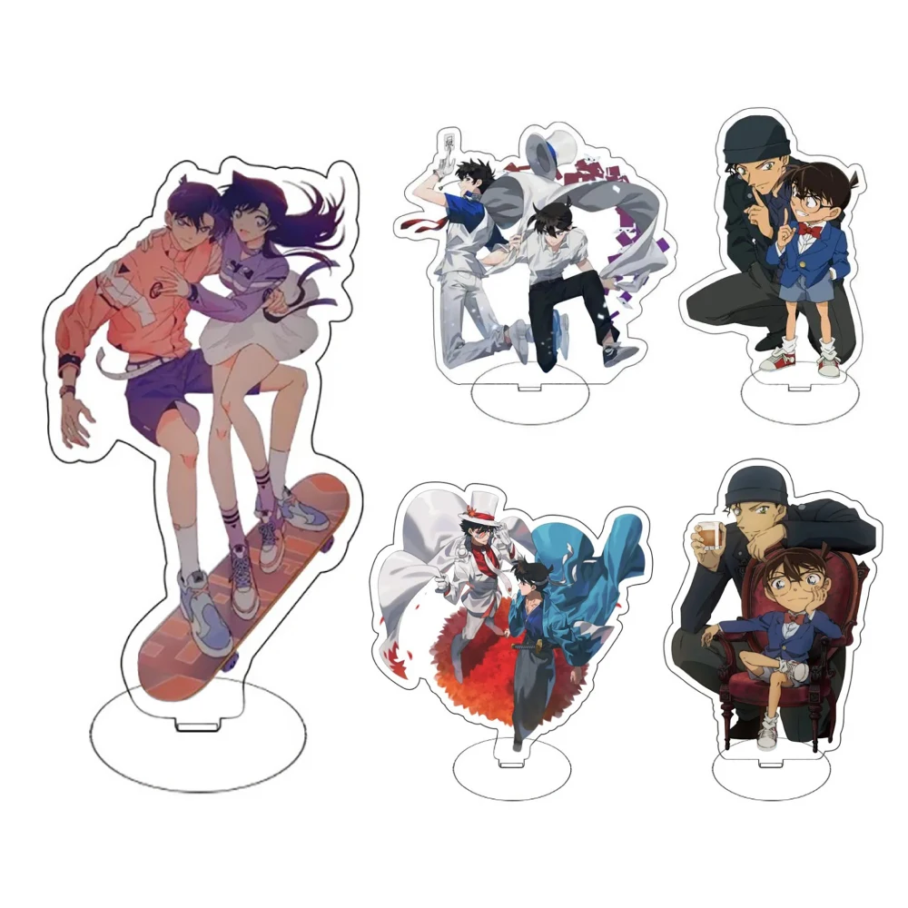 لتقوم بها بنفسك مخصص المحقق كونان الشكل دور تظهر الاكريليك حامل نموذج لوحة Q نسخة الرسوم المتحركة الاتجاه الإبداعي سطح المكتب زخرفة الهدايا