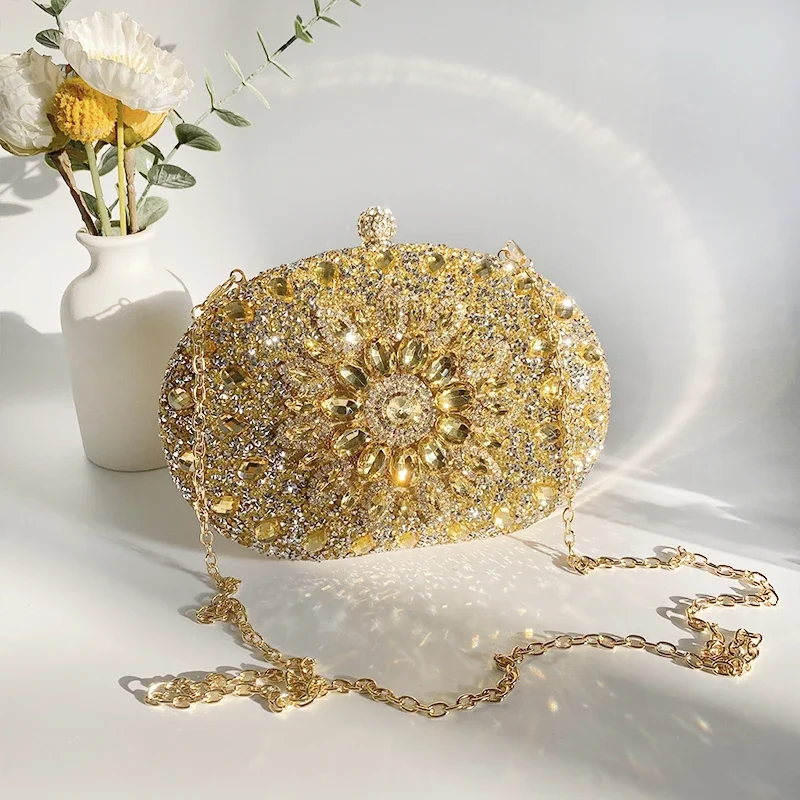 

Wedding Clutch Bag Party Purse and Handbag Women's Evening Bag Luxury Design Chain Shoulder Bag حقيبة يد