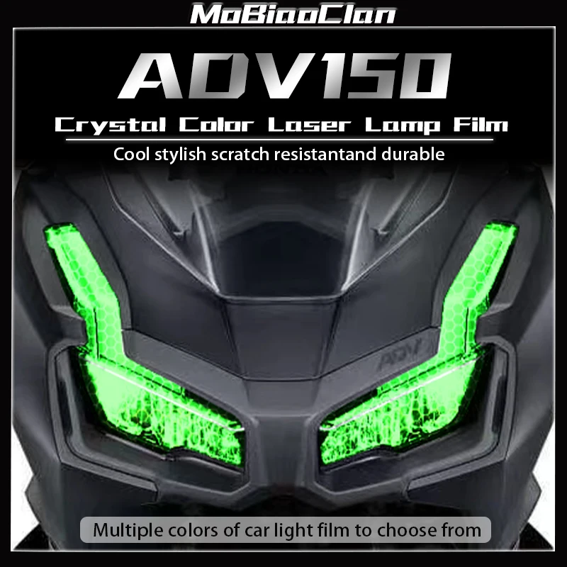 

For Honda ADV150 Motorcycle honeycomb laser protective film headlight and taillight scratch resistant film