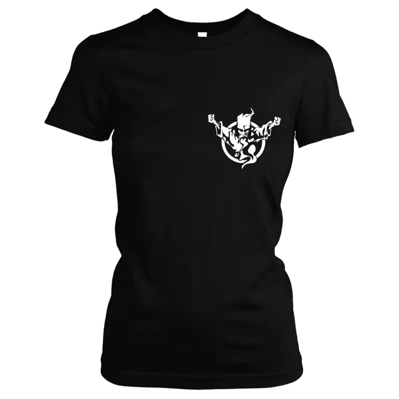 العلامة التجارية العصرية كبيرة قصيرة الأكمام تي شيرت زهرة قصيرة الأكمام المتشددين دامن جرلي تي شيرت Hardstyle Gabber RTC Musik Techno #1