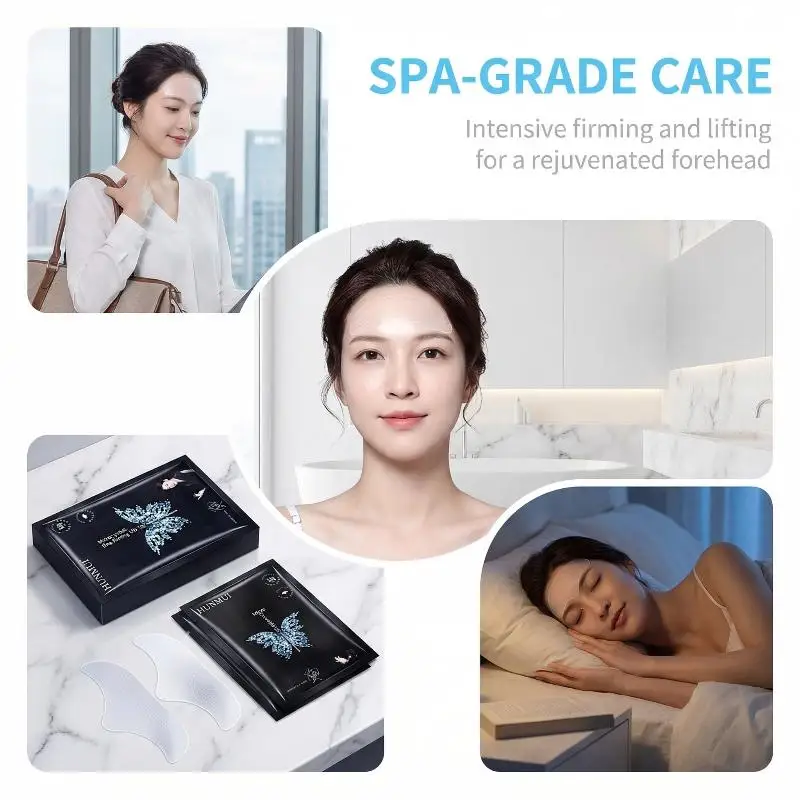 6D Eye Patches Microcrystalline Law Wrinkle Mask 5pcs 0.3mm Light Texture For Under Eye Firming In Spa Or Home