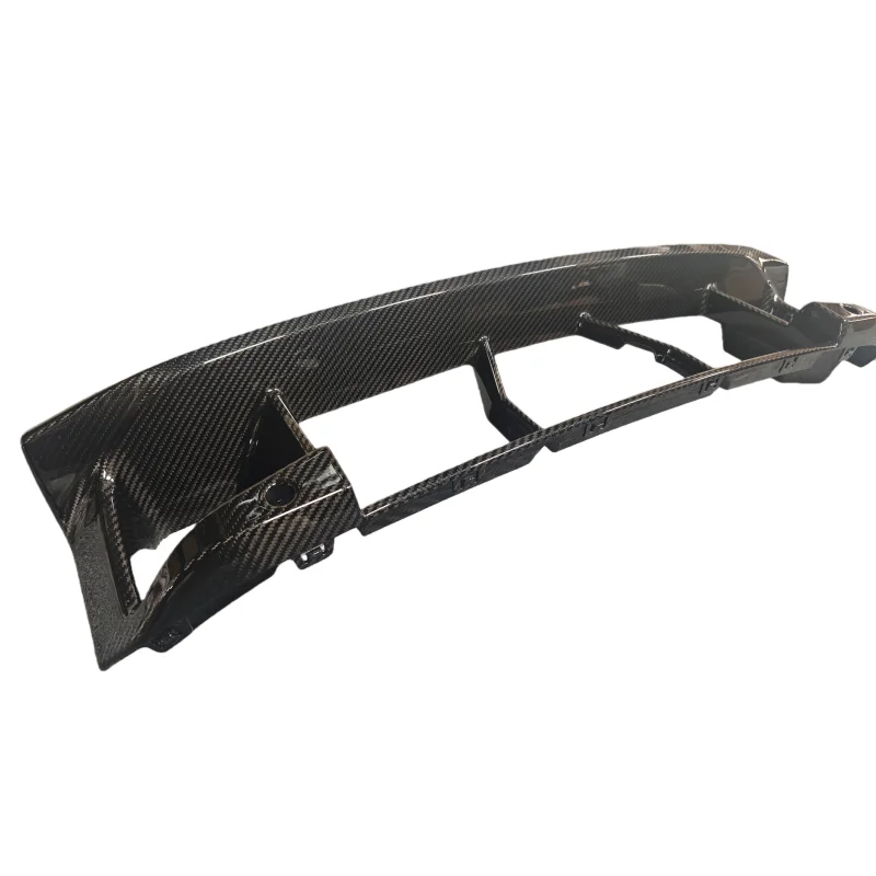 Lower Front Grille Compatible with M2 G87 Coupe Double Kidney Air Vent Cover Carbon Fiber Look Tuning Kits