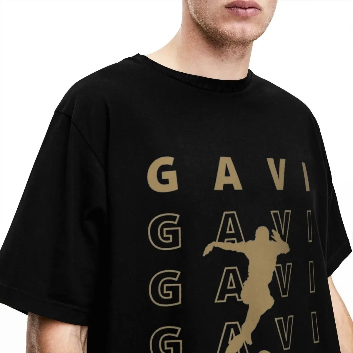 Pablo Gavi Spain Football Fans Shirt Merchandise Men Women 100% Cotton Awesome Tee Shirt Short Sleeve Clothes Birthday Present