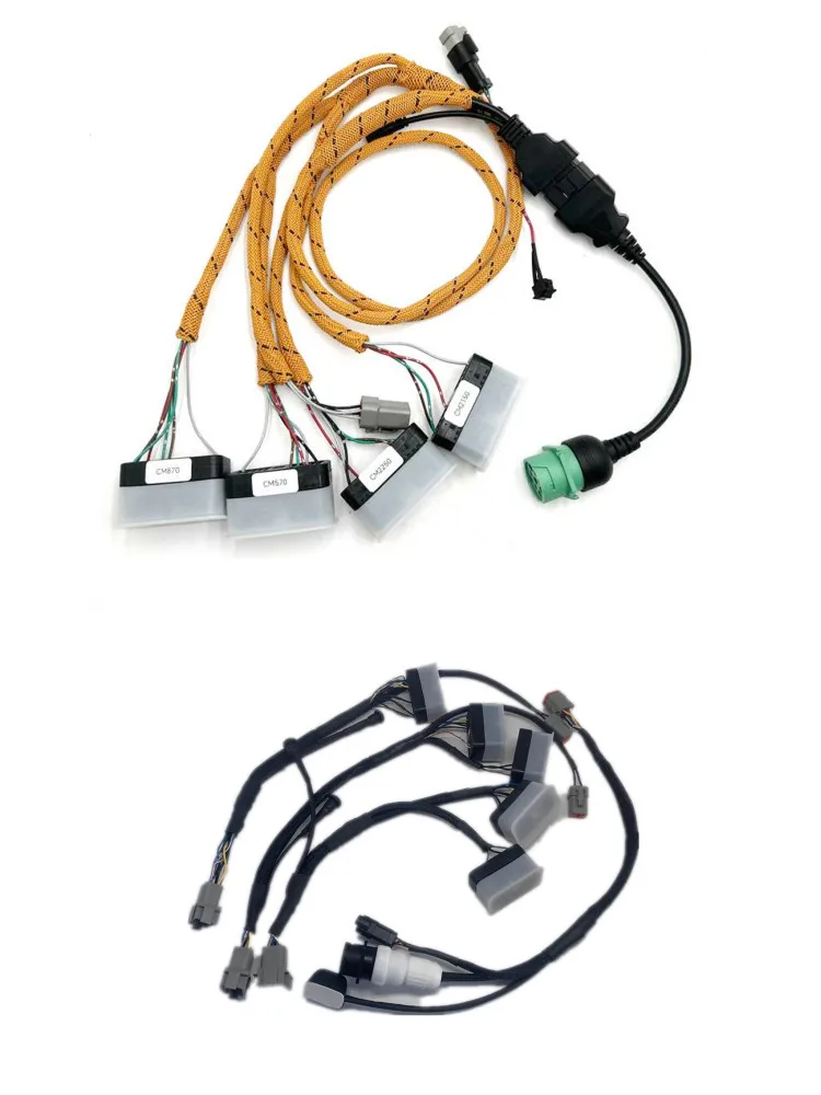 CM2250 CM570 CM2150 Read programming cable For Cum/mins wiring harness link engine Excavator parts