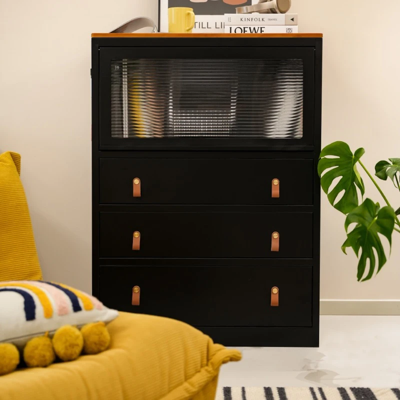 

Organizer Storage Living Room Cabinets Vintage Drawers Luxury Display Cabinet Drawer Glass Entrance Vitrinas Expositor Furniture