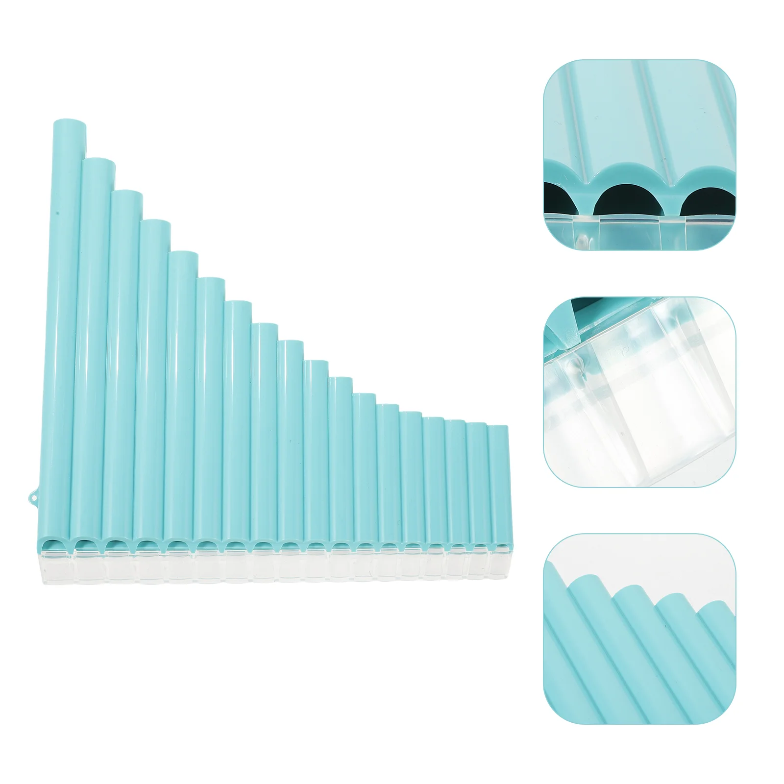 

Pan Flute School Musical Instrument Instruments 18 Kids Flutes Panpipe for Beginners