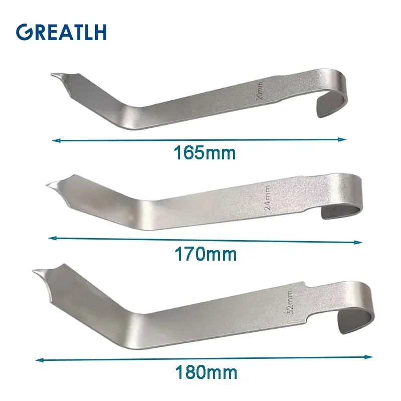 Orthopedic Bone Retractor Vertebral Plate Pulling Hook Spine Retractor Orthopedic Instrument Stainless Steel