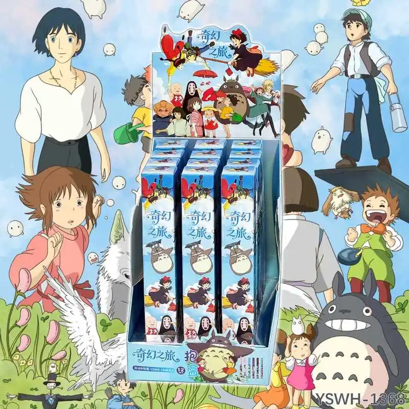 

Набор из 12 аниме-ручек с персонажами Хаяо Миядзаки, нажимные, 0.5 мм, гладкое письмо, черные, без бумаги, для подписи, студенческие канцелярские принадлежности, подарок