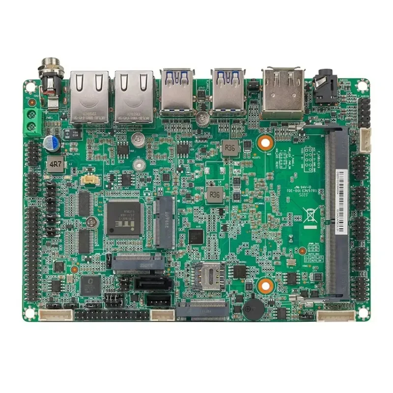 2026 Hot! Factory Direct 3.5 Inch Motherboard with CPU N100 12th Gen Alder Lake 6 COM 2 LAN 3 Display M.2 SOC Embedded