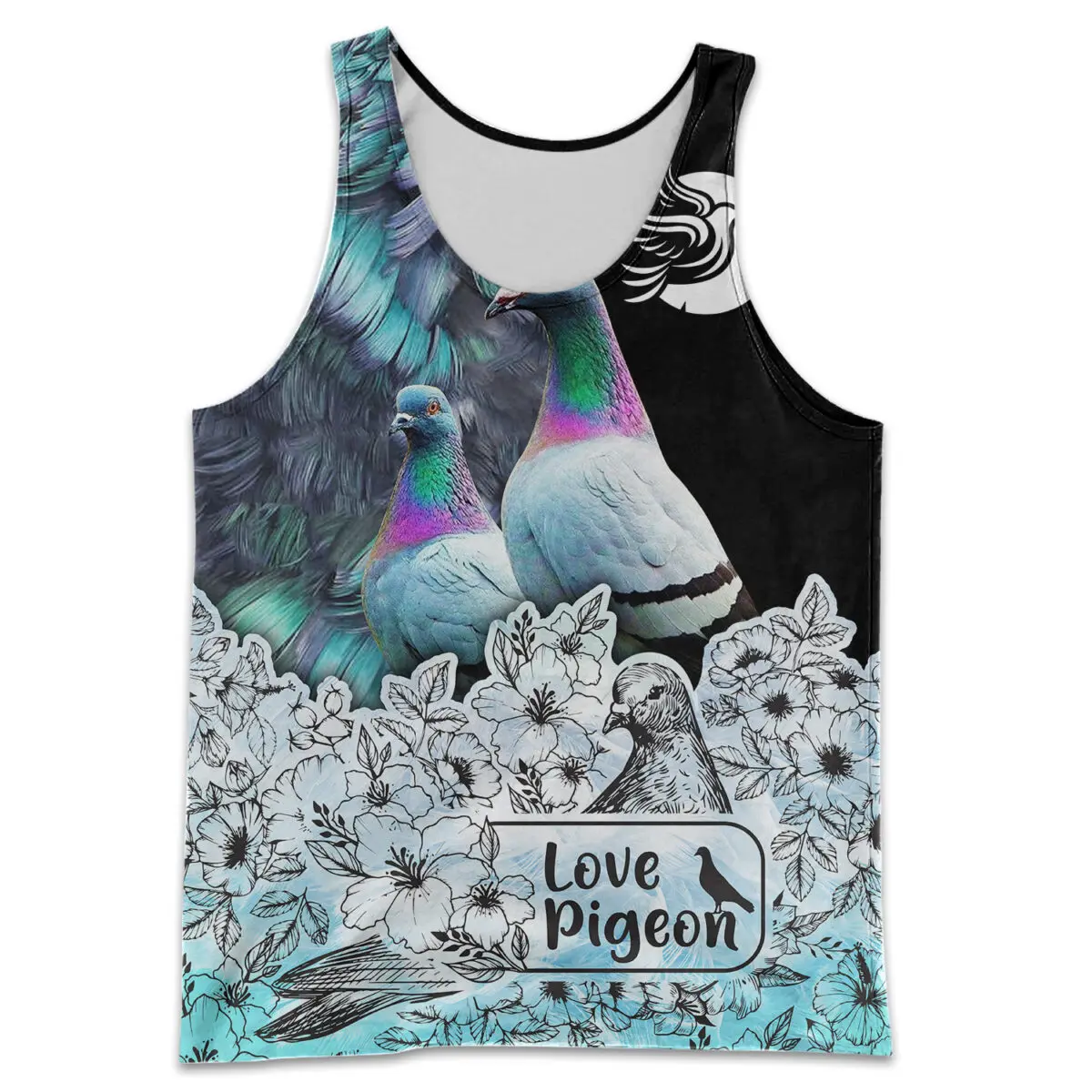 Men Tank Tops Animal Pigeon 3D Graphics Printed Vest Streetwear Casual Fitness Sleeveless Fashion Summer Teens Cozy Tops