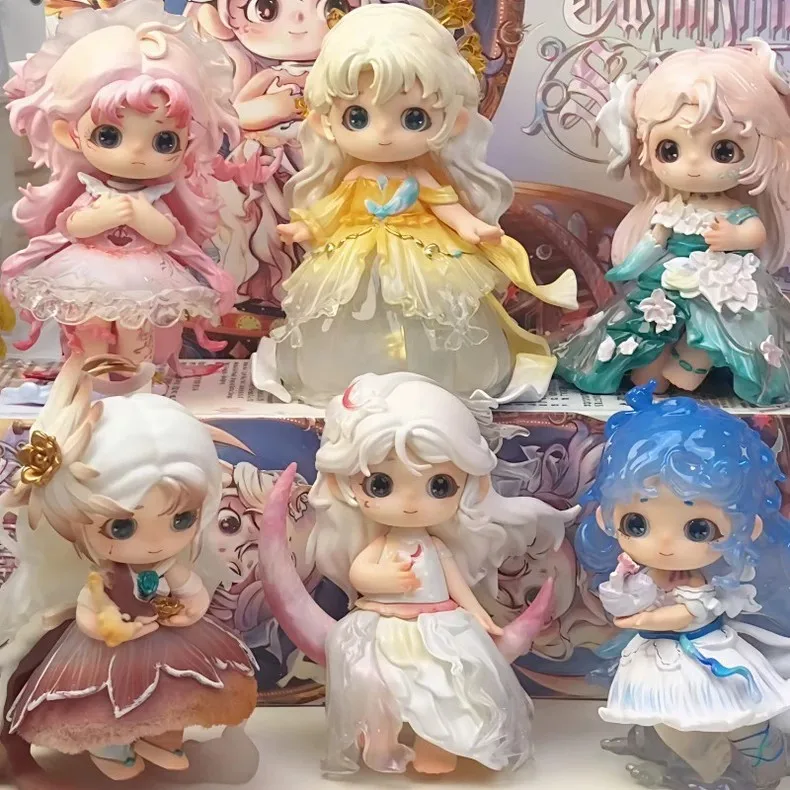 

Authentic Qiaoqiao Sparkling Star Series Blind Box Cute Fashion Toy Desktop Decoration Mysterious Box Surprise Girl Gift
