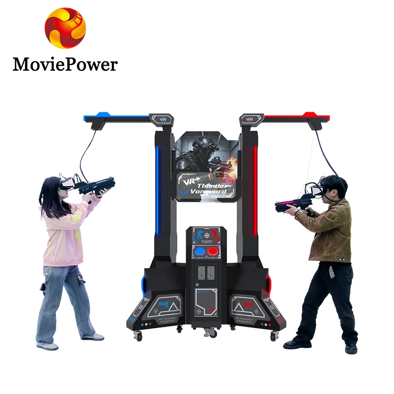 Amusement Theme Park VR Shooting Indoor Playground Arcade Game Machine Virtual Reality Shooting Simulator Entertainment VR Game