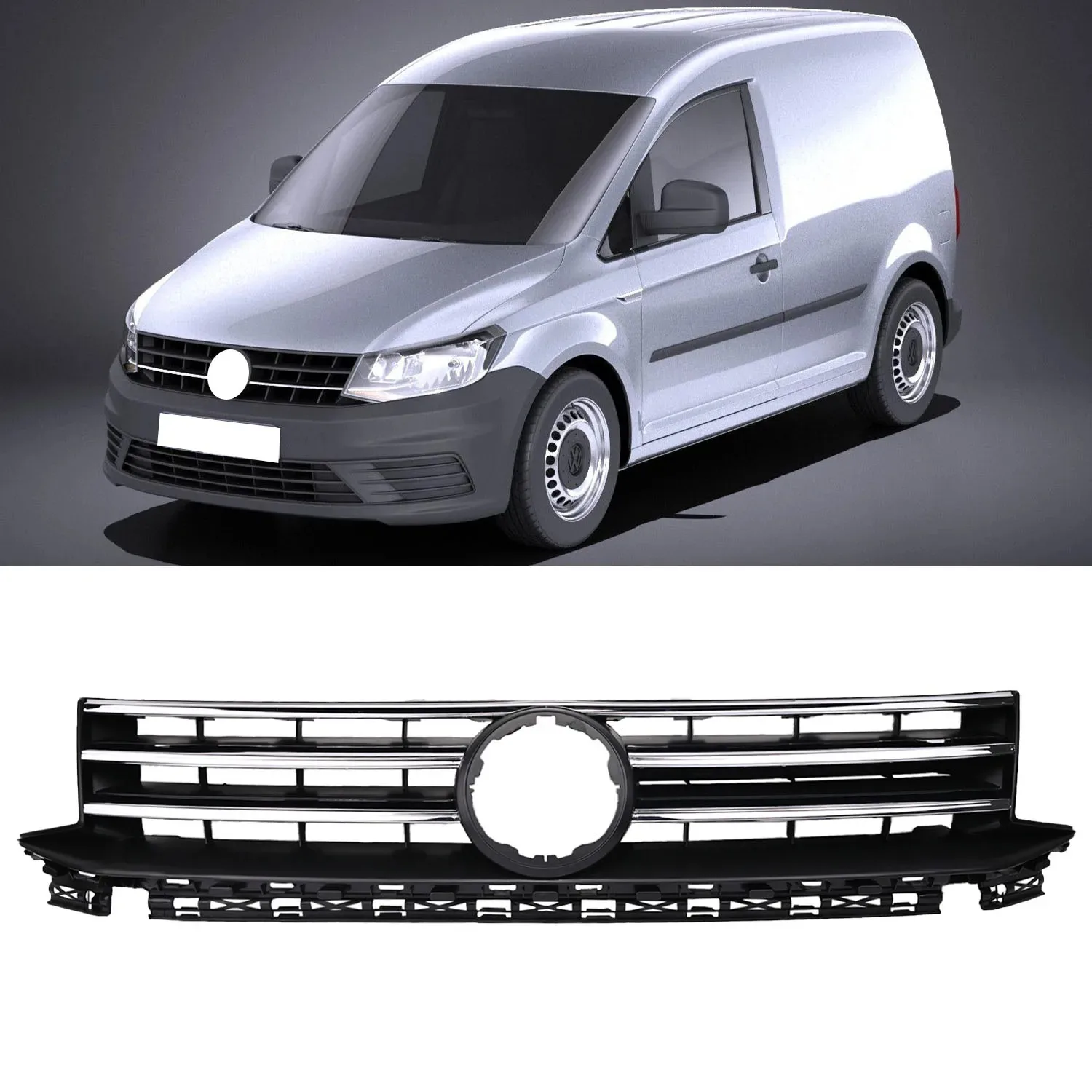 

For Volkswagen 2017 CADDY FRONT GRILLE OE 2K5 853 653B Original Replacement Auto Part