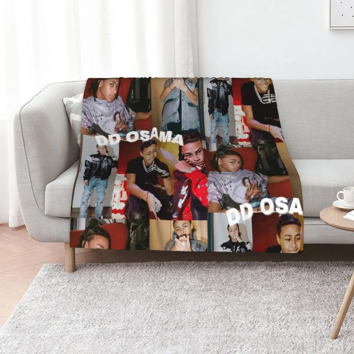 

Dd osama Throw Blanket Ultra Plush Cozy Blanket for Napping Sleeping