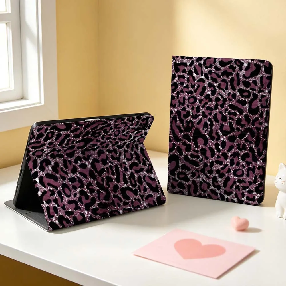 Cartoon Red Lipstick Glitter Drip For Apple iPad Pro Mini A16 A17 A14 4 5 6 7 6th 7th Gen 9.7 12.9 11 13 M4 inch Tablet Case