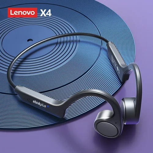 Lenovo X4 Bluetooth 5,1 conducción ósea inalámbrica auriculares de calidad de sonido de alta fidelidad auriculares de baja latencia auriculares deportivos