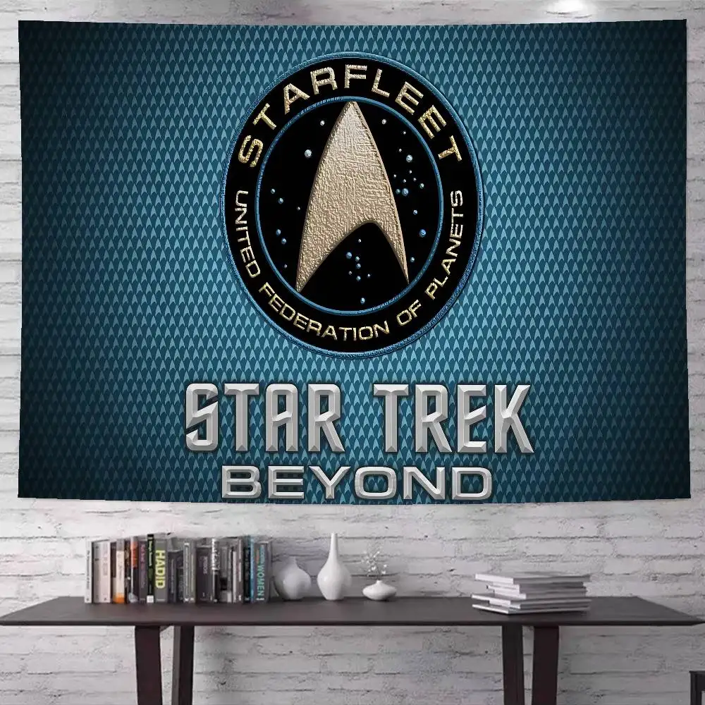 New Star T-Trek Anime Tapestry Hippie Flower Wall Carpets Dorm Decor Cheap Hippie Wall Hanging