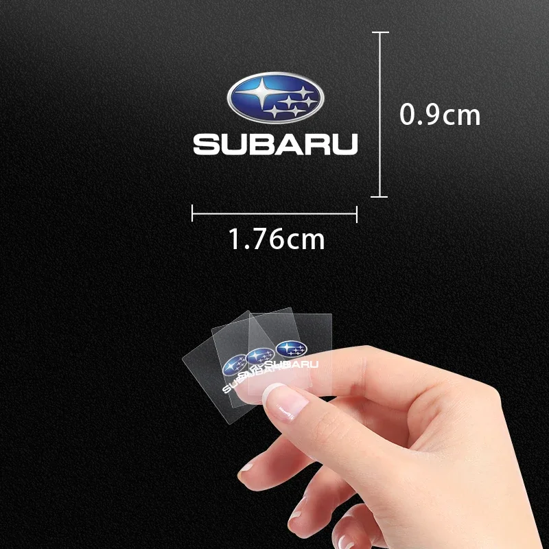 ملصقات عشوائية داخلية للسيارة سلع السيارات شارات عجلة قيادة السيارة لسوبارو ليجاسي فورستر Outback رالي WRX WRC XV Impreza