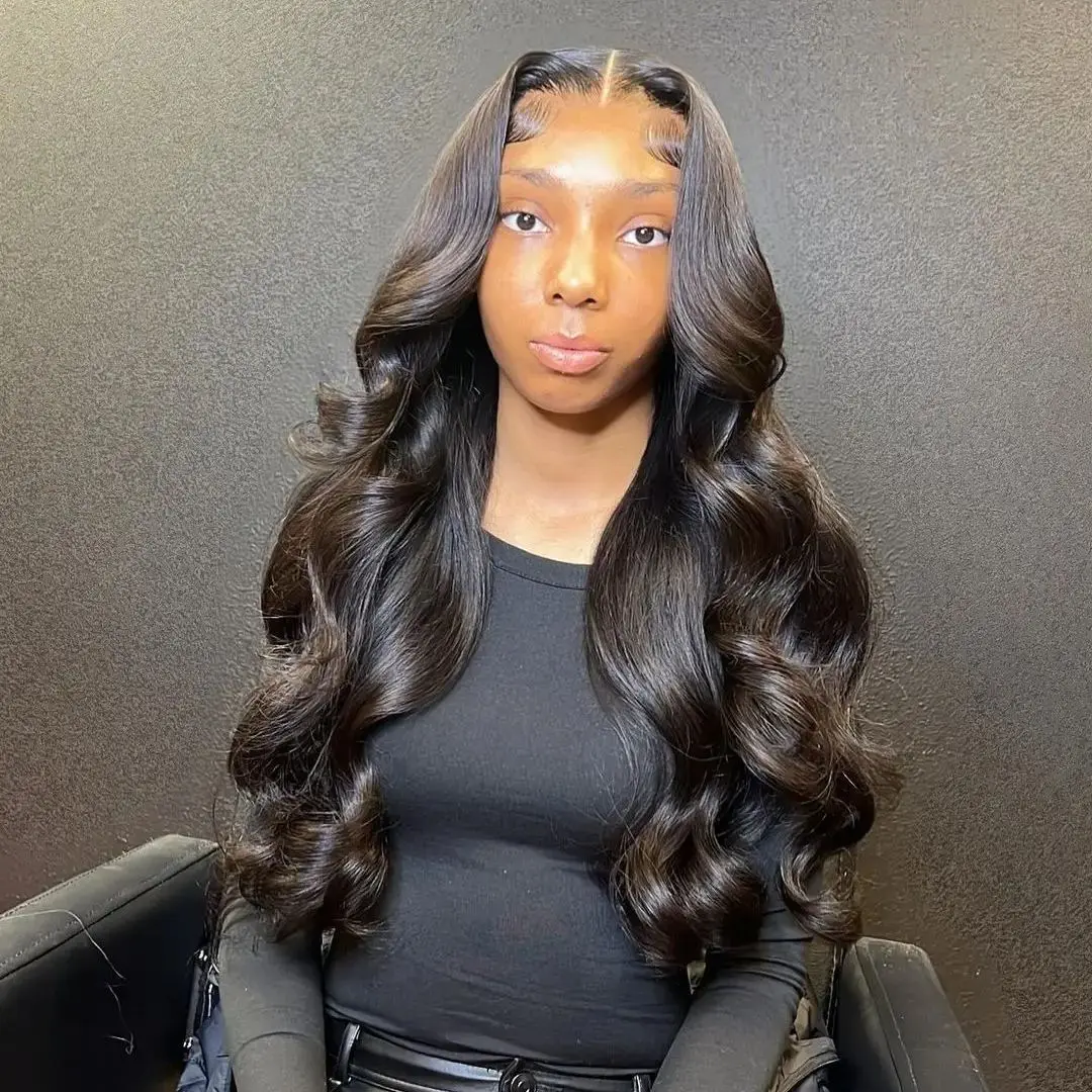 

HD Transparent 13x6 Body Wave Lace Frontal Wig Human Hair Brazilian 30Inch Body Wave Lace Front Wigs Human Hair Wigs For Women