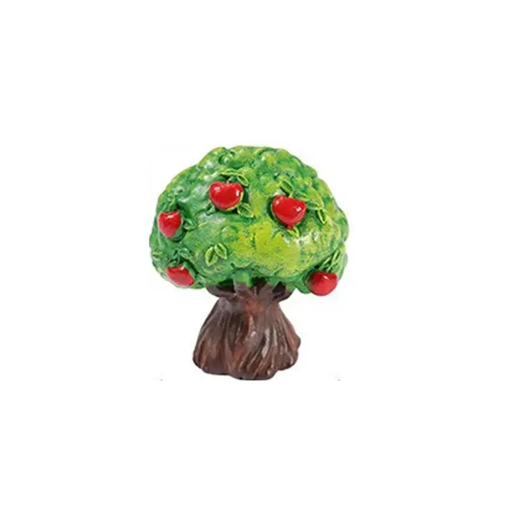 Multi-size Miniature Fruit Trees Simulation Tree Figurine Micro Landscape Lifelike Scene Model Fairy Garden Dollhouse Ornament