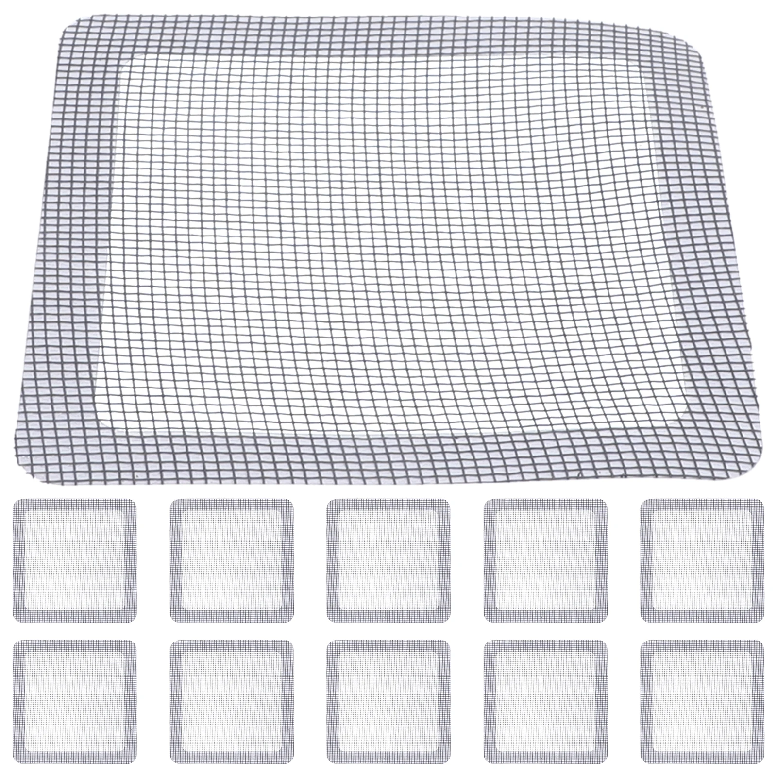 

Window Screen Repair Patches Self Adhesive Hole Cover Pads Door Screens Sticker Kit Tape Patch Fixing Small Holes Cracks