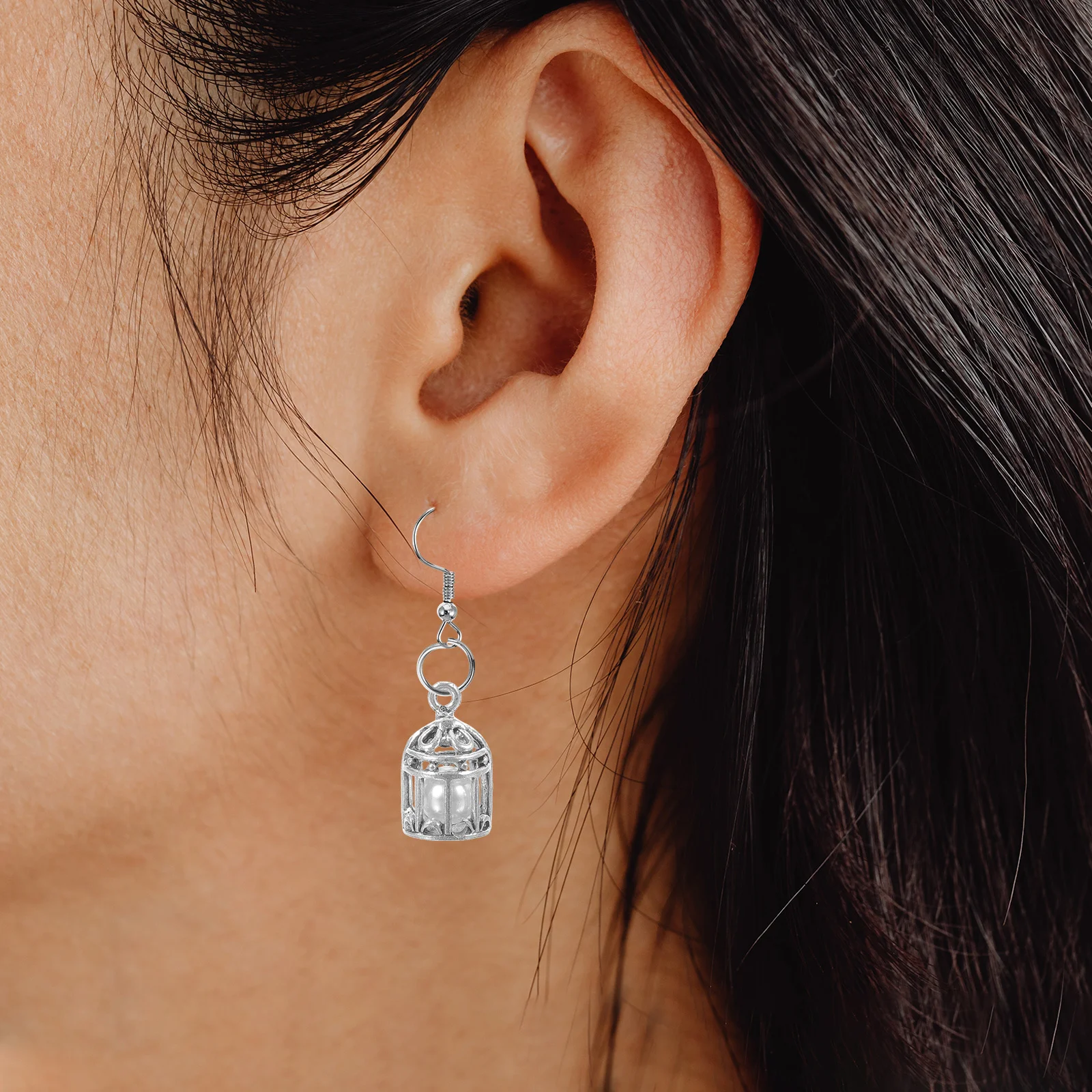 3개 세트 합금 새장 펜던트 로켓 내구성 있는 DIY 보석 제작 비즈 케이지 참 팔찌 귀걸이 진주 삽입 에센셜 오일