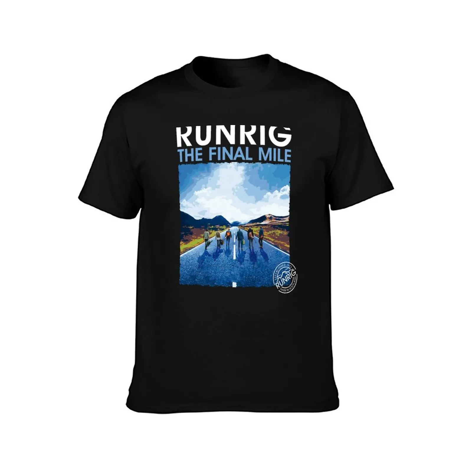 RUNRIG BAND T-Shirt Classic Print Short Sleeve Shirt T-Shirt