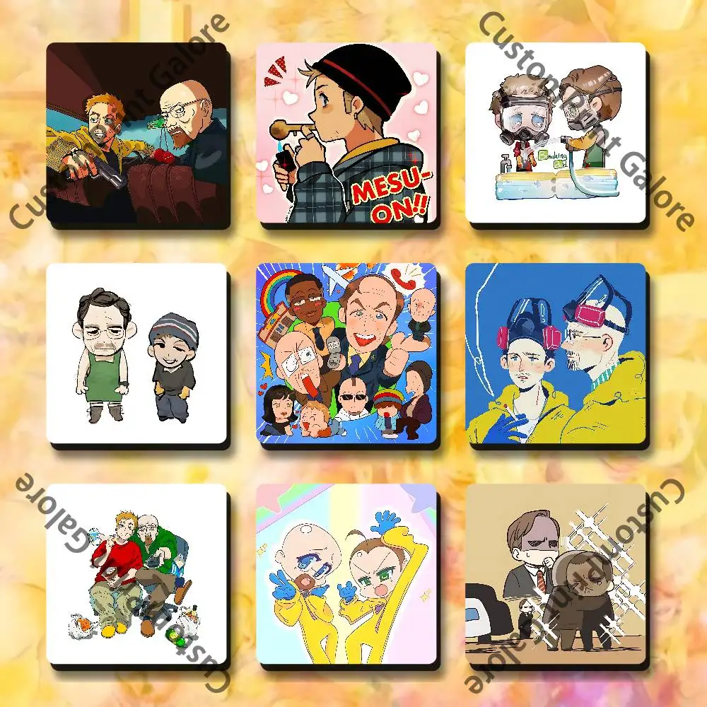 

B-Breaking B-Bad Chibi Soft Magnetic Refrigerator Magnets Personality Decorations Creative Gifts