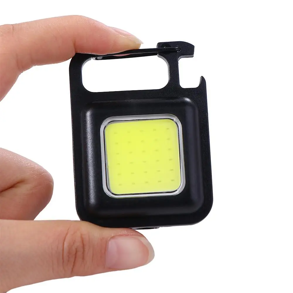 Safety Light Mini Keychain Flashlight Pocket Flashlight COB LED Flashlight Mini Keychain Light Portable Lights LED Floodlight