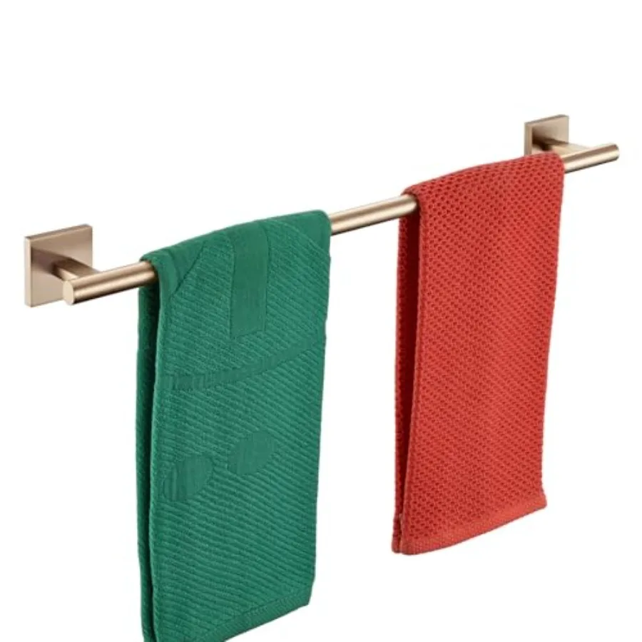 

Bathroom Towel Bar Bath Towel Holders for Toilet Kitchen Cabinet Wall Mount 24 Inch Champagne Bronze Stainless Steel B4005CPG