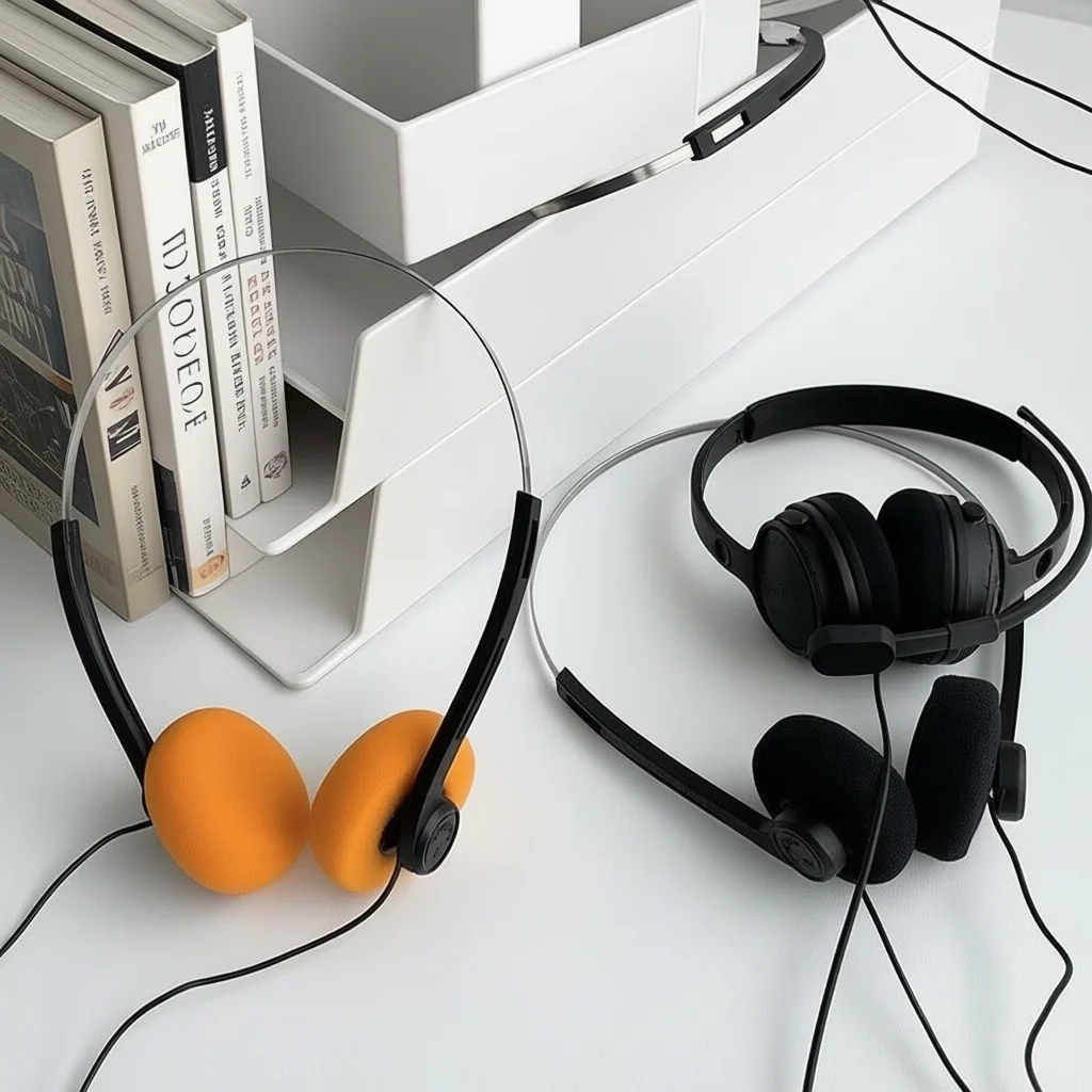 INS Japanese Retro Headphones Nostalgic Headsets HiFi MP3 Walkman Headphones Sports Photo Props Wired Earphone Personality