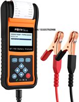 FOXWELL BT780 Digital Car Battery Load Tester 12V 24V Auto Car Battery Analyzer with Built-in Printer Car Diagnostic Scanner